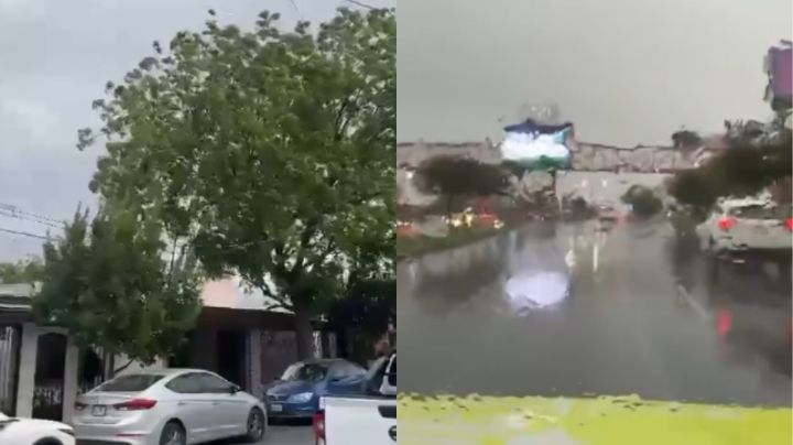 Frente frío 45 provoca lluvias y fuertes vientos en Monterrey y la zona metropolitana