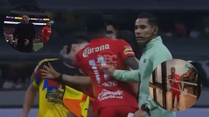 Helinho y jugadores del América pelean en cancha y el conflicto escala a túneles del Azteca | VIDEO