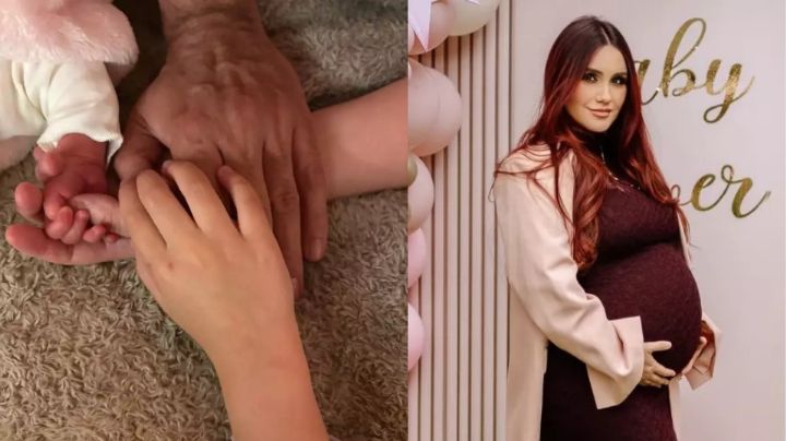 Dulce María comparte las primeras fotos de su bebé Fernanda y emociona a sus seguidores