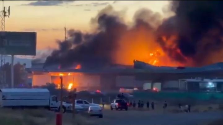 Incendio devasta bodegas de Alimentación para el Bienestar en Zacatecas