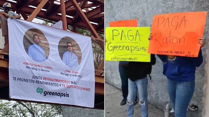 Protestan en San Pedro por presunto fraude de empresa 'Greenapsis'