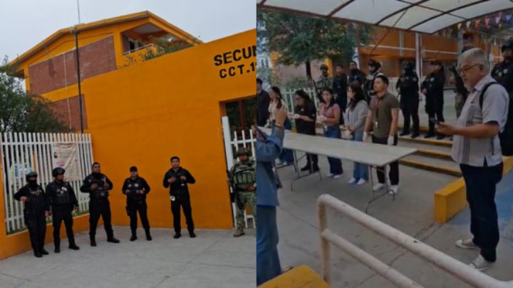 Realizan operativo mochila en secundaria de García tras amenaza de tiroteo