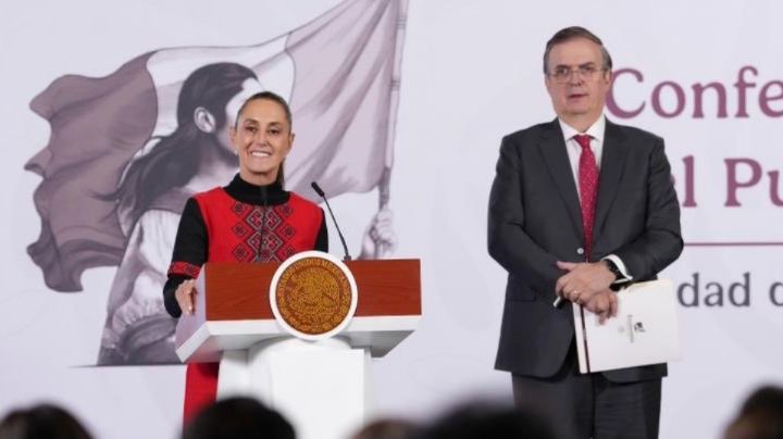 Claudia Sheinbaum respalda a Marcelo Ebrard pese a investigación en su contra