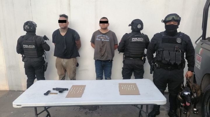 Detienen a dos hombres tras persecución en la Avenida Colón por portación de arma y droga