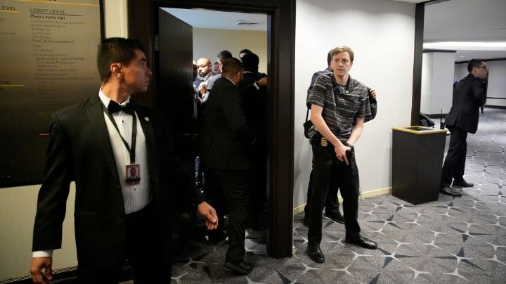 Evacuan a Trump de cena por atentado; reporta detención del tirador