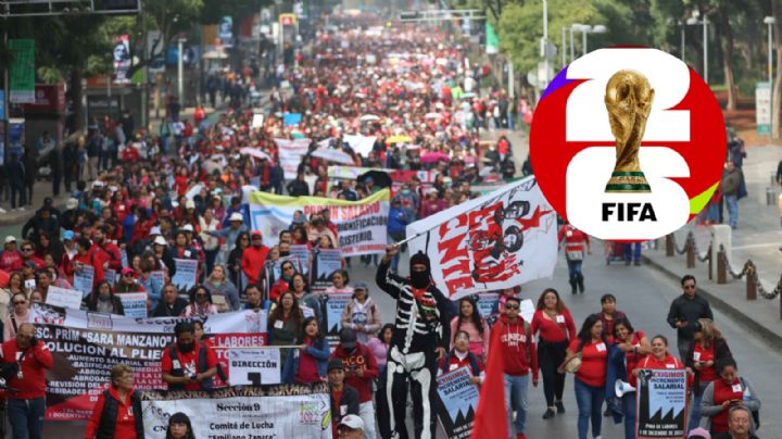 CNTE proyecta huelga nacional durante el Mundial 2026 para exigir reforma a la Ley del ISSSTE