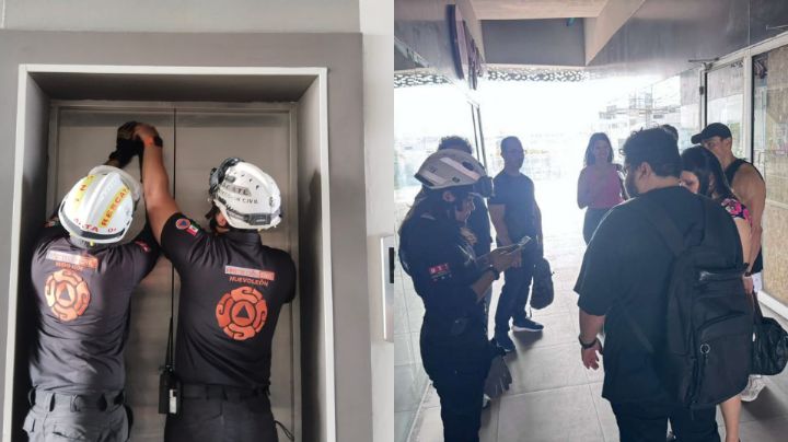 Apagón deja a siete personas atrapadas en un elevador en Monterrey