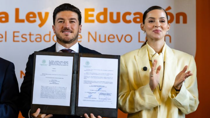 Samuel García firma nueva Ley de Educación; buscan implementarla este agosto