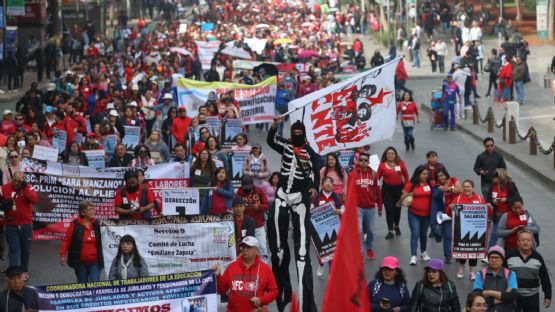 Logra CNTE acuerdo con gobierno federal para creación de nuevas plazas