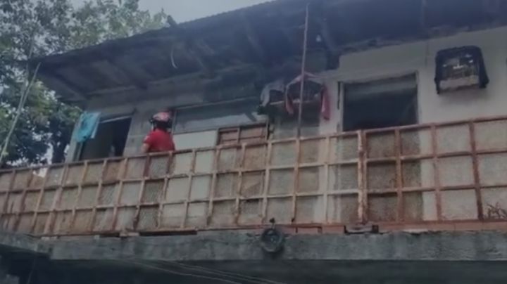 Se incendia casa en Los Cristales; desalojan a 9 de sus habitantes