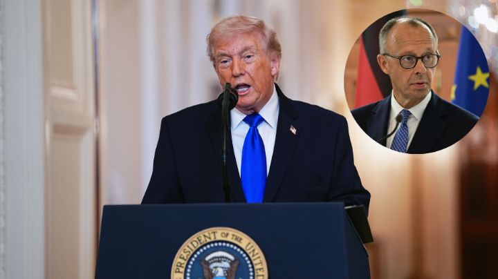 Trump arremete contra Merz: "¡Con razón a Alemania le va tan mal!"