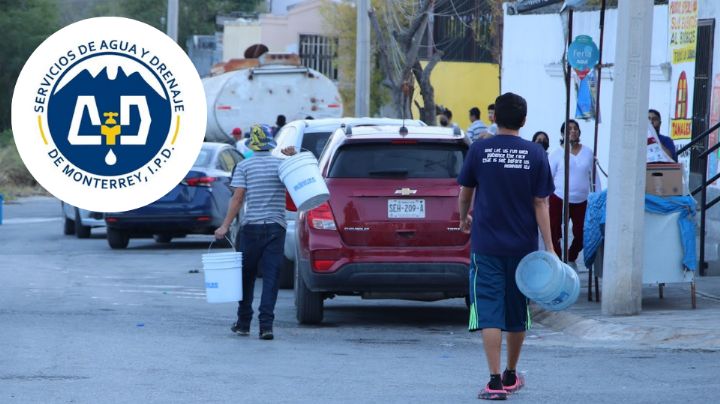 AyD revela cuándo regresará el agua a colonias de Monterrey