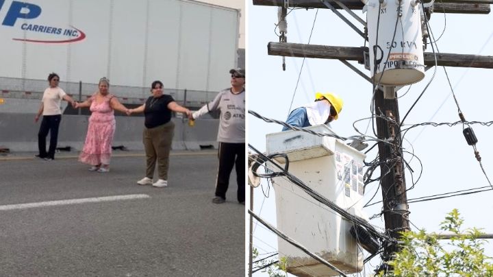 Cortes de luz generan protestas en el área metropolitana