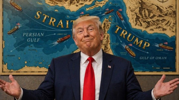 Trump renombra el Estrecho de Ormuz como 'Estrecho de Trump'