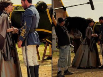 Belinda sorprende al usar accesorios originales de Carlota de Habsburgo en su nueva serie