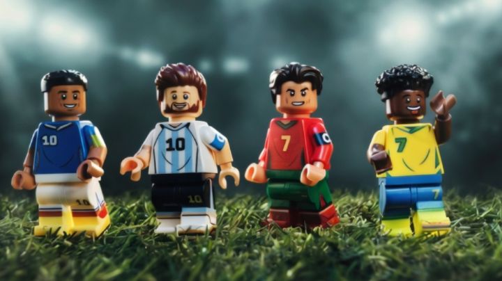 LEGO lanza colección del Mundial 2026 con Messi, Cristiano Ronaldo, Mbappé y Vinícius