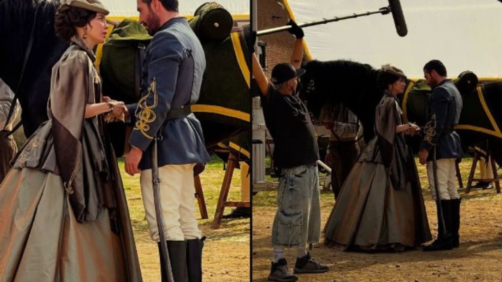 Belinda sorprende al usar accesorios originales de Carlota de Habsburgo en su nueva serie