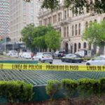 Hallan a un hombre muerto en jardinera del centro de Monterrey