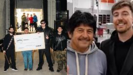 Banda 'Clave Especial' dona dinero a hijo de Juan, mexicano en reto de MrBeast