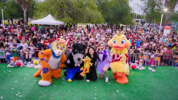 Zuazua concluye festejos del Día del Niño con más de 5 mil asistentes