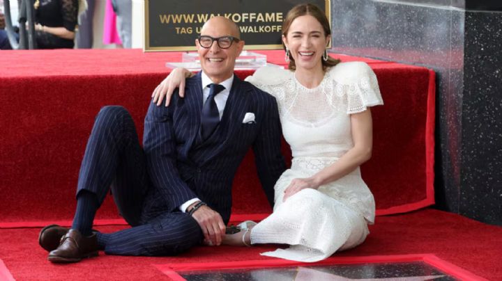 Emily Blunt recibe su estrella en el Paseo de la Fama rodeada de grandes figuras de Hollywood
