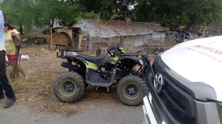 Volcadura de cuatrimoto deja tres menores lesionadas en Montemorelos