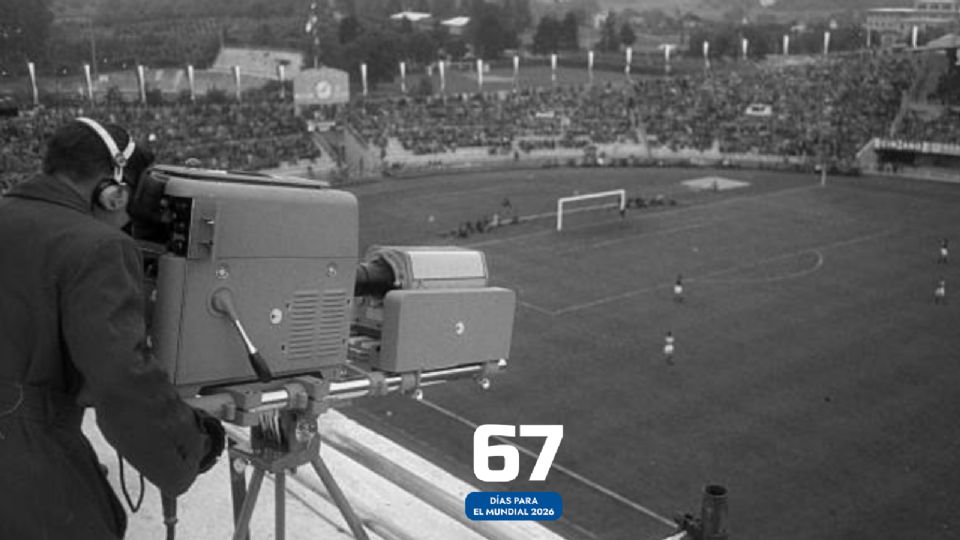 A 67 días del Mundial 2026: Suiza 54, la primera Copa del Mundo transmitida por TV