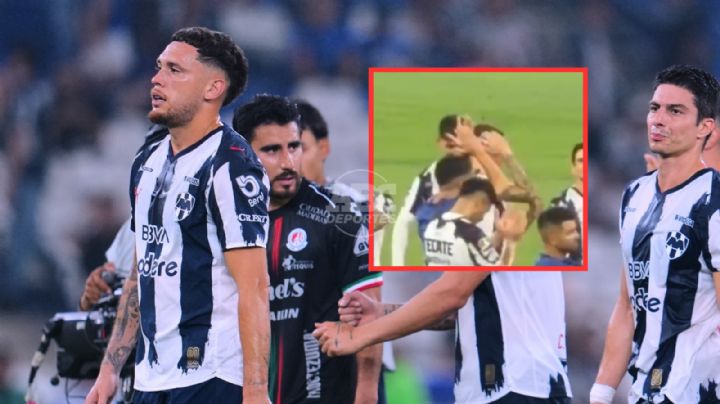 Lucas Ocampos realiza 'corte de manga' a la afición de Rayados tras derrota ante San Luis