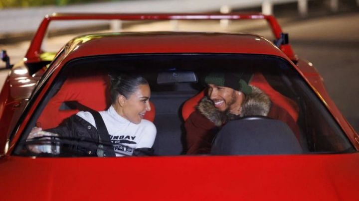 Kim Kardashian y Lewis Hamilton confirman su romance con paseo en Tokio