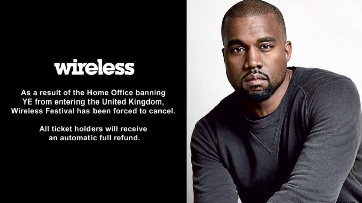 Wireless Festival 2026 cancelado tras el veto del Reino Unido a Kanye West