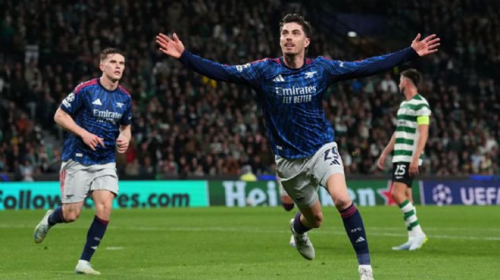Arsenal vence al Sporting de Lisboa en la Ida de Cuartos de Final de Champions League