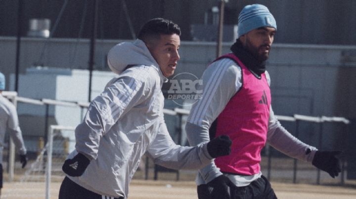 James Rodríguez se reincorpora a los entrenamientos tras superar deshidratación severa