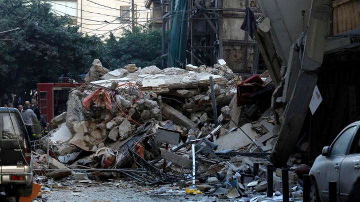Mueren al menos 112 personas en Líbano tras bombardeo israelí