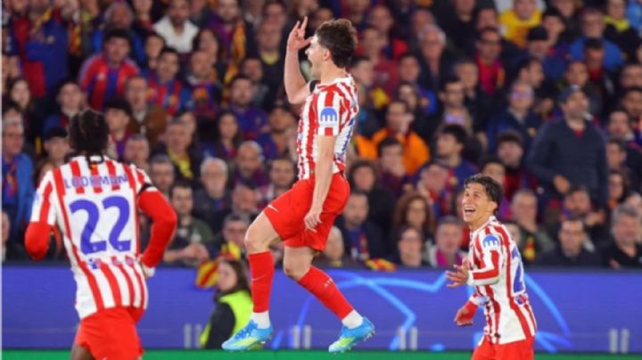 Atlético de Madrid vence 0-2 al Barcelona en la ida de Cuartos de Final de Champions League