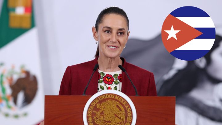 'Estamos orgullosos de ayudar a Cuba': Claudia Sheinbaum
