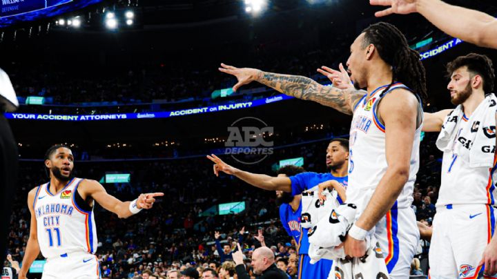 Jornada NBA: Thunder líderes, Spurs sin Wemby y Pistons con Cunningham