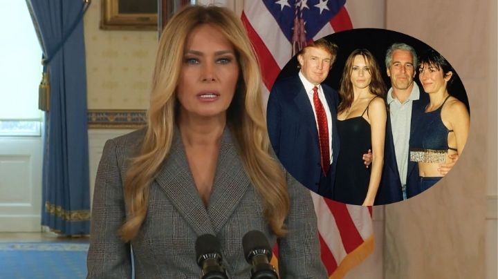 Niega Melania Trump relación cercana con Epstein y Maxwell