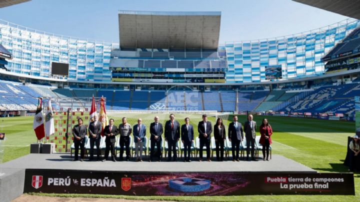 Puebla vivirá la fiebre mundialista con amistosos España-Perú y México-Ghana