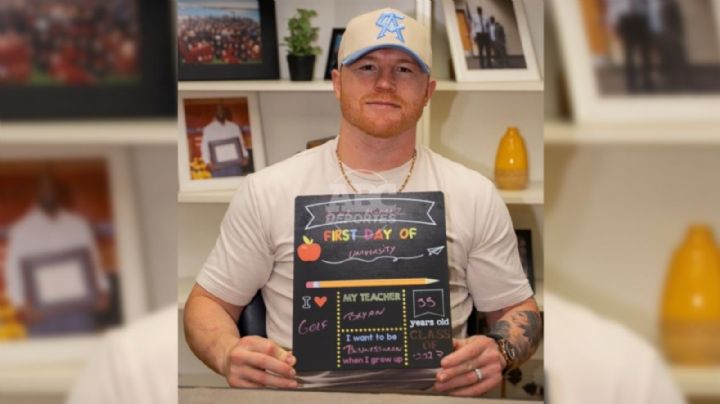Canelo Álvarez regresa a la universidad y comienza estudios en Estados Unidos