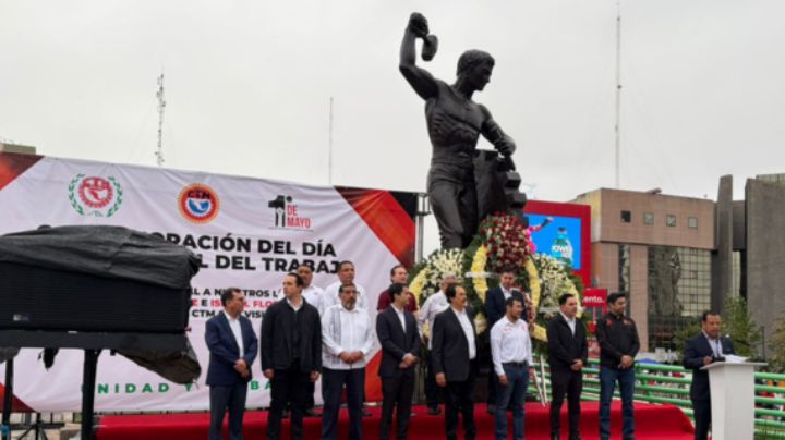 Conmemoran el Día del Trabajo en NL y exigen mejores condiciones laborales