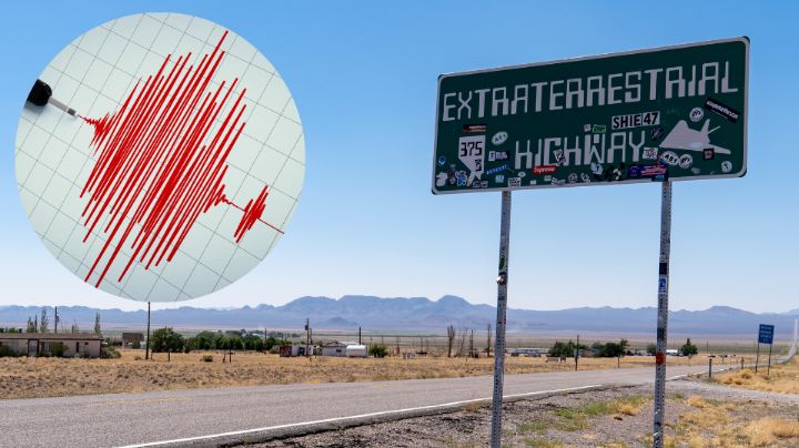 ¿Extraterrestres? Área 51 registró hasta 17 sismos en un solo día
