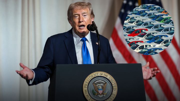 Elevará Trump aranceles a vehículos y camiones de la Unión Europea