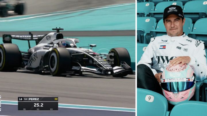 'Checo' Pérez finaliza 18º con Cadillac en la única Práctica  del GP de Miami de la F1