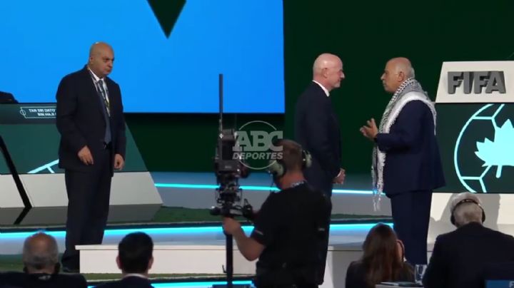Infantino intenta gesto de paz entre Israel y Palestina en Congreso de FIFA; propuesta es rechazada