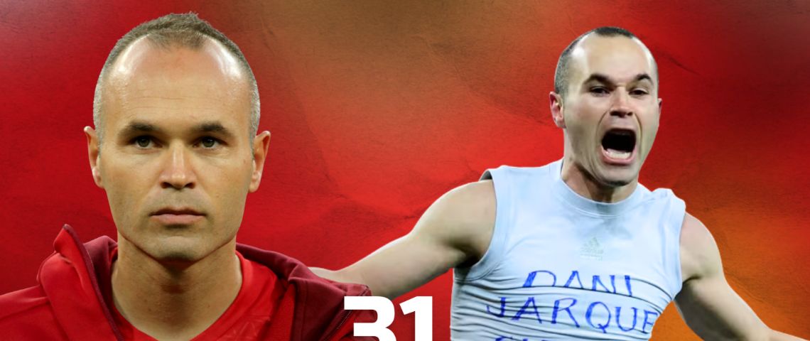 A 31 días del Mundial: Andrés Iniesta y el gol que hizo a España campeón del mundo