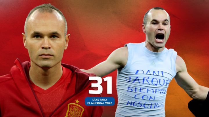 A 31 días del Mundial: Andrés Iniesta y el gol que hizo a España campeón del mundo
