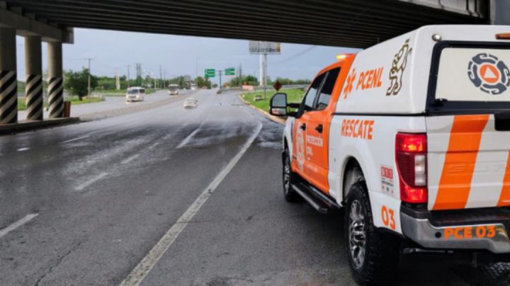 Lluvia provoca el cierre de estas avenidas en Juárez, NL