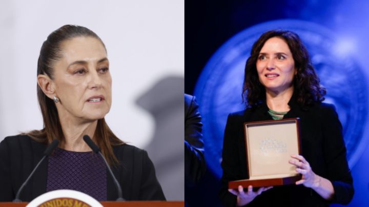 Sheinbaum califica de 'fallida' la visita de Ayuso a México