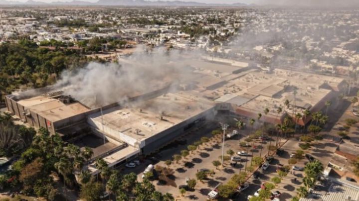 FGE Sinaloa investiga como homicidio culposo el incendio en plaza comercial
