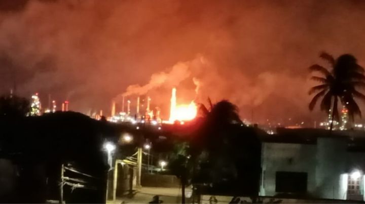 Explosión en refinería de Salina Cruz, Oaxaca, deja seis lesionados